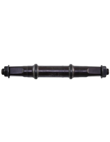Cotterless B.B Axle Square Nut Style 127.5mm Black.